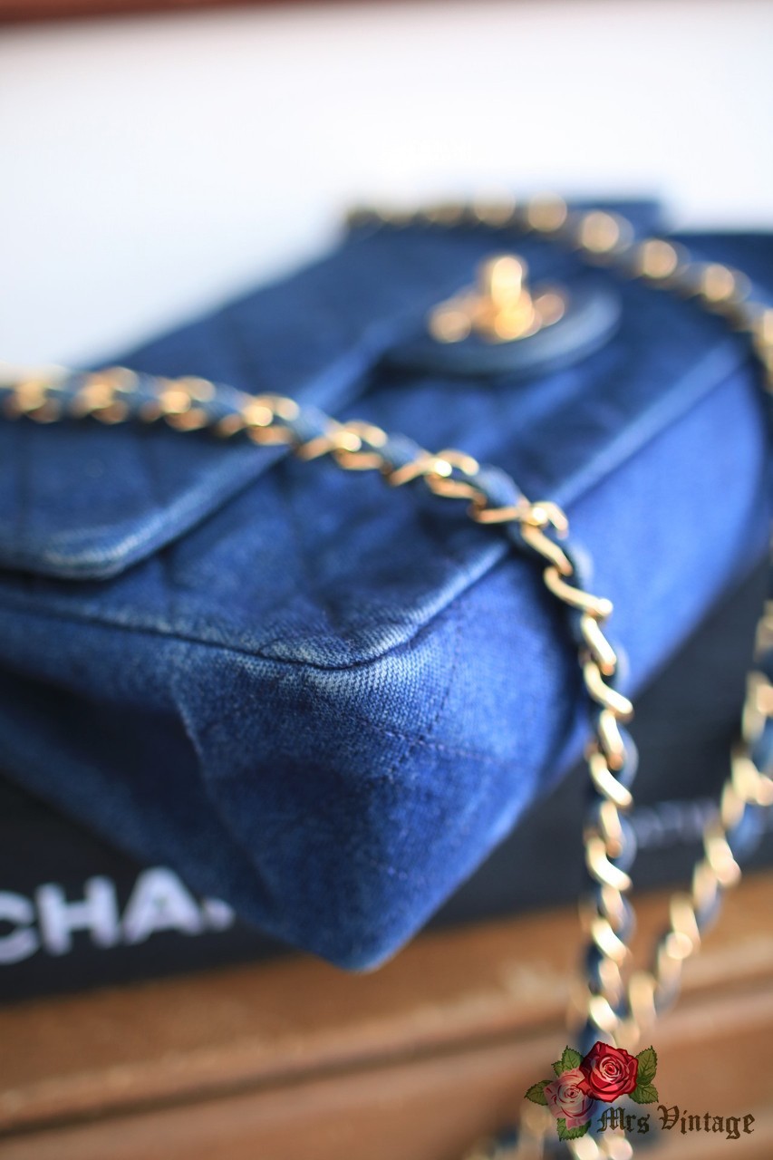 Chanel Vintage Twin Top Handle Flap Bag Quilted Velvet Medium Black 2154872